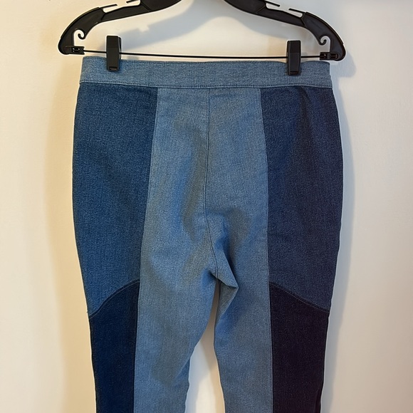 Venus Colorblock Flare Jeans - Picture 6 of 8